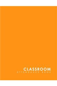 Classroom Attendance Book