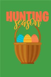 Hunting Season: 100 Graph Paper 5x5 Pages Large Big 6 X 9 for Eastern and for School Boys, Girls, Kids and Pupils