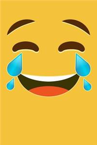 Tears Of Joy Face Lined Journal
