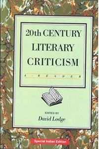 20th Century Lilterary Criticism A Reader