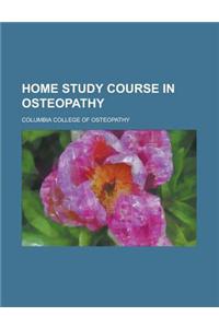 Home Study Course in Osteopathy