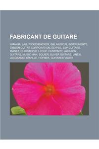 Fabricant de Guitare