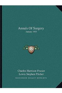 Annals Of Surgery
