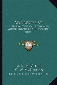 Addresses V1
