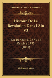 Histoire De La Revolution Dans L'Ain V3