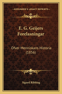 E. G. Geijers Forelasningar