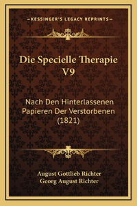 Die Specielle Therapie V9