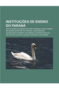Instituicoes de Ensino Do Parana
