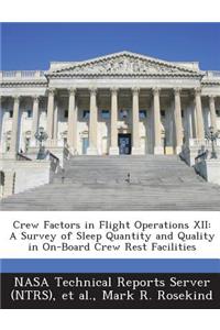 Crew Factors in Flight Operations XII