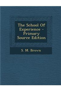 The School of Experience