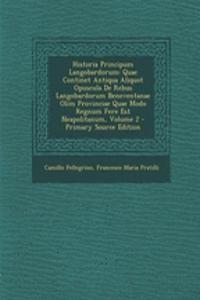 Historia Principum Langobardorum