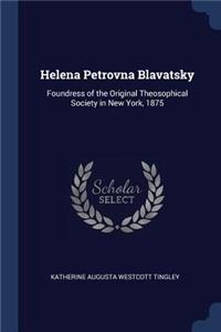 Helena Petrovna Blavatsky