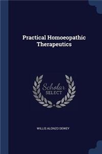 Practical Homoeopathic Therapeutics