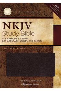 Study Bible-NKJV-Large Print