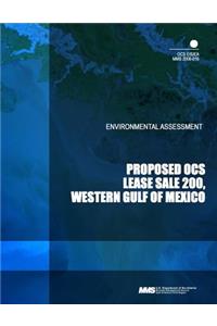 Proposed OCS Lease Sale 200, Western Gulf of Mexico