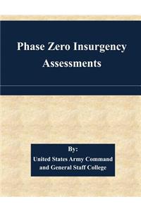 Phase Zero Insurgency Assessments