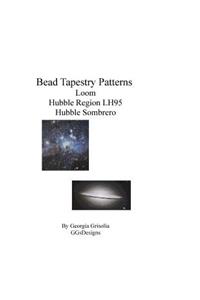 Bead Tapestry Patterns loom Hubble Region LH95 Hubble Sombrero