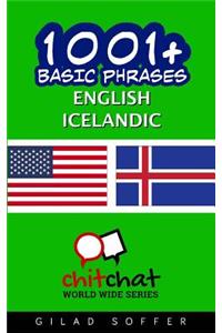 1001+ Basic Phrases English - Icelandic