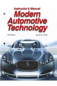 Modern Automotive Technology Instructor's Resources