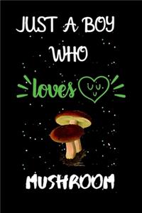 Just A Boy Who Loves Mushroom