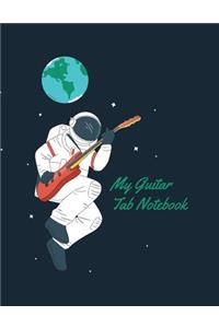 MUSIC PAPER NoteBook - Guitar Chord, Standard Staff & Tablature