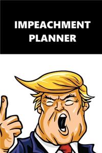 2020 Daily Planner Trump Impeachment Planner Black White 388 Pages