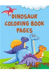 Dinosaur Coloring Book Pages