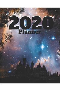 2020: Monthly/Weekly Planner for lovers of the night sky; astronomy gift