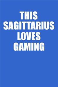This Sagittarius Loves Gaming Hands Notebook