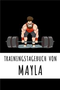 Trainingstagebuch von Mayla