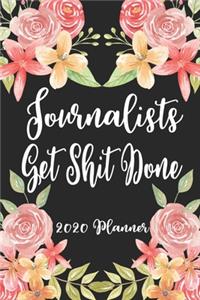 Journalists Get Shit Done 2020 Planner