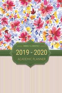 2019-2020 Academic Planner Weekly And Monthly