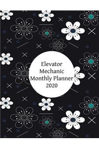 Elevator Mechanic Monthly Planner