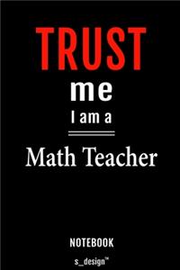 Notebook for Math Teachers / Math Teacher
