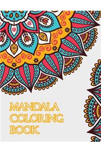 Mandala coloring book