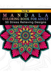Mandala Coloring Book For Adult