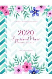 2020 Weekly Hourly Appointment Planner