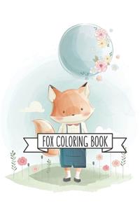 Fox Coloring Book