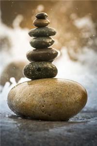 Well Balanced Smooth Stone Rock Cairn Journal