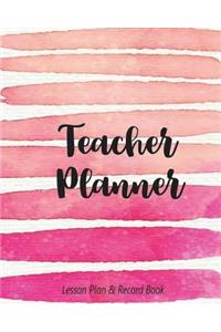 Teacher Planner Lesson Plan & Record Book