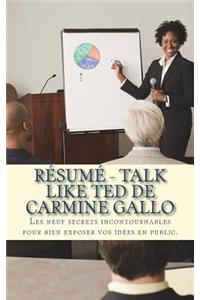 Résumé - Talk Like TED de Carmine Gallo