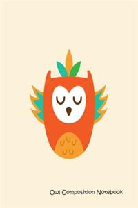 Owl Composition Notebook