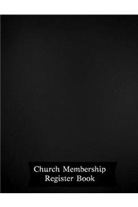 Church Membership Register Book