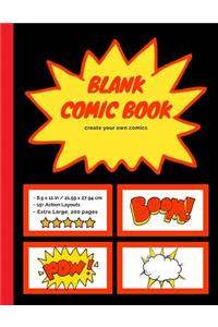 Blank Comic Book