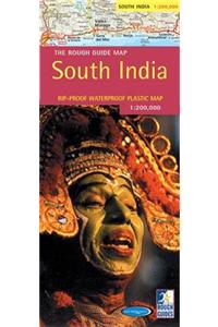 Rough Guide Map South India