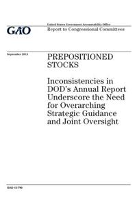 Prepositioned stocks