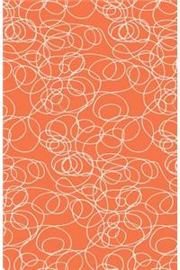 Bullet Journal Abstract Scribbles in Orange