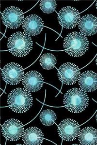 Bullet Journal Notebook Watercolor Dandelions Pattern 5