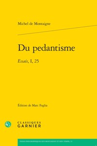 Du Pedantisme