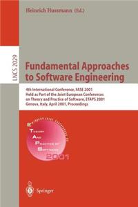 Fundamental Approaches to Software Engineering